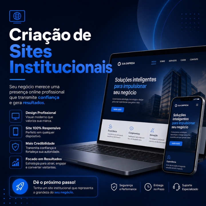 Criação de Sites Institucionais
